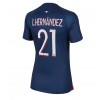 Paris Saint-Germain Lucas Hernandez #21 Heimtrikot 2023-24 Kurzarm